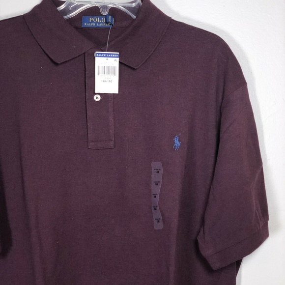 Polo Ralph Lauren Wine Size 1XB Short Sleeves - Picture 5 of 7